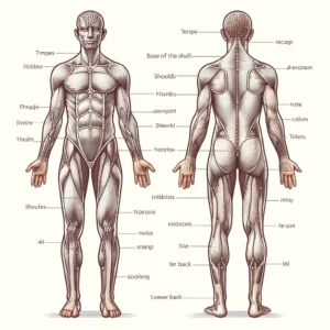 Puntos de presión en el masaje