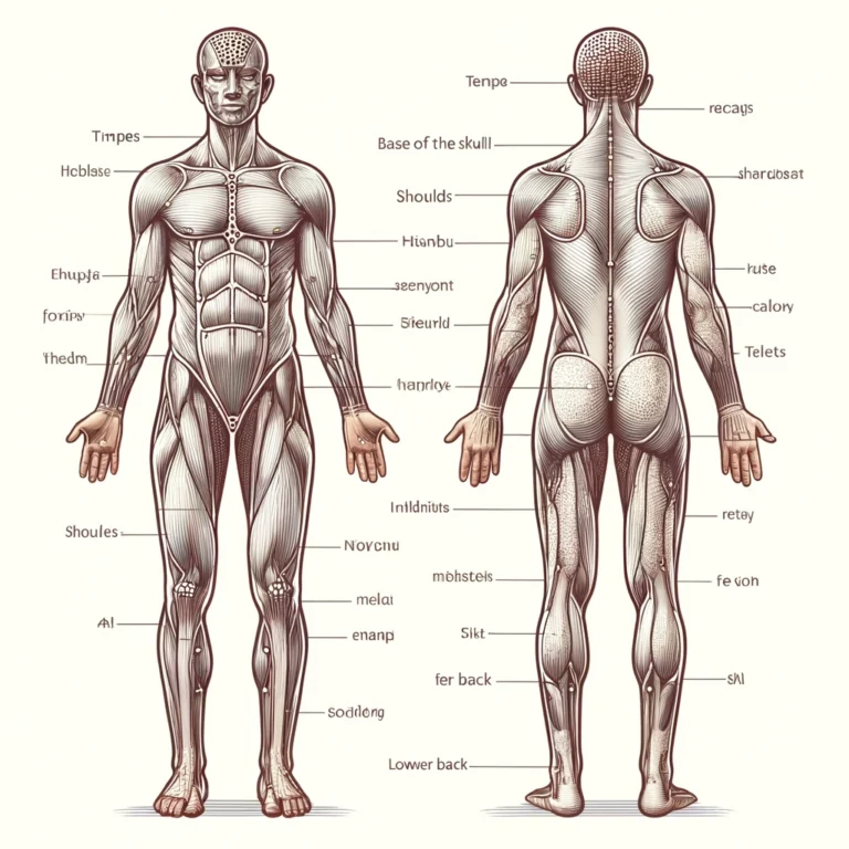 Puntos de presión en el masaje