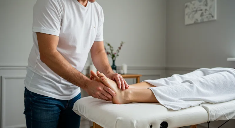 Foot Reflexology Massage at Home in Lanzarote